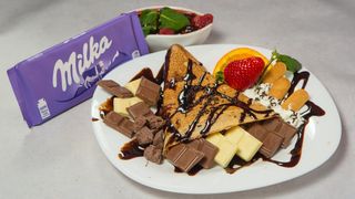 Palačinka Milka čokolada sa plazmom