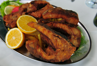 Пържен шаран (300г)