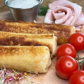 Mrożone Naleśniki z Szynką i Mozzarellą (6 sztuk)
