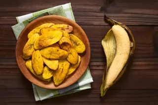 Porzione di platano maturo