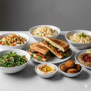 Menu vegetariano - medio