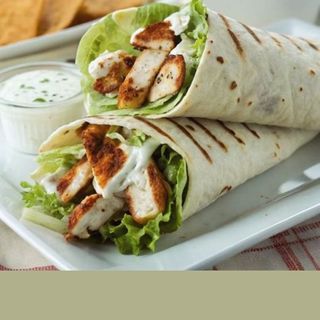 Wrap de Frango Panado