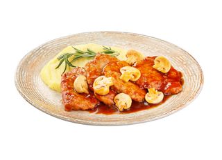 Свински карета с гъби