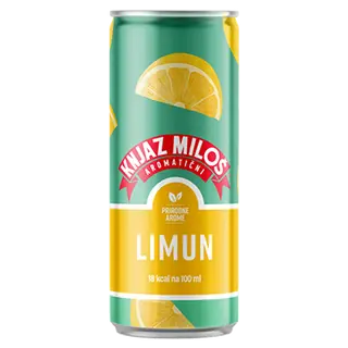 Knjaz Miloš aromatični limun 0.33l