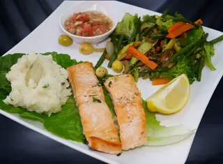 Filet De Saumon Grillé