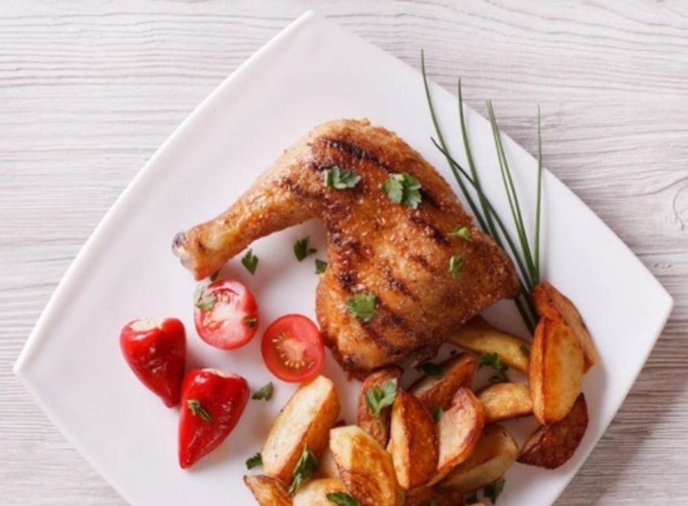 Medio pollo
