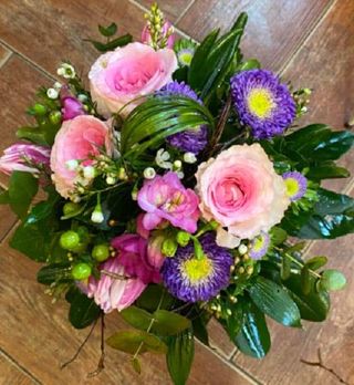 Buket okrugli miješano cvijeće - S