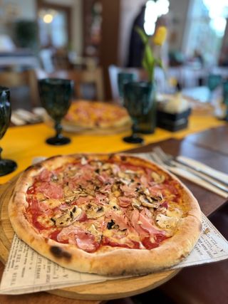 Pizza Prosciutto e Funghi Ø33cm