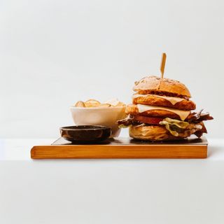 Hamburguesa Doble Crispy