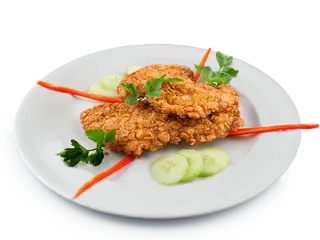 Piept de pui cornflakes