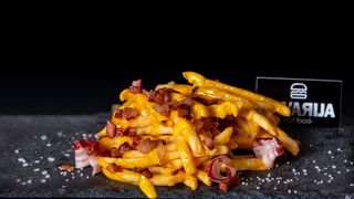 Cheddar bacon pomfrit