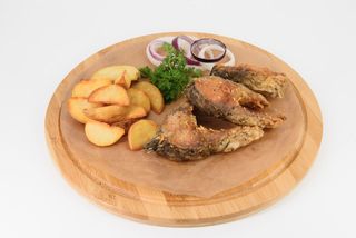 Сазан жареный