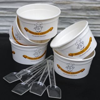 Coppette e palette pack 5 pezzi