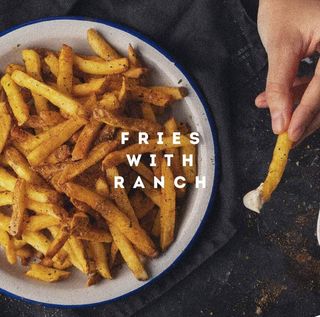 Домашни картофки с ранч  (180г)