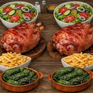 Menu Cuadrilla Codillo Asado 4 o 5 personas