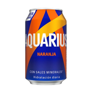 Aquarius Naranja lata 330ml.