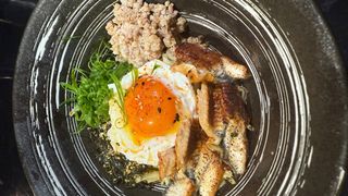 Dry anguilla noodles