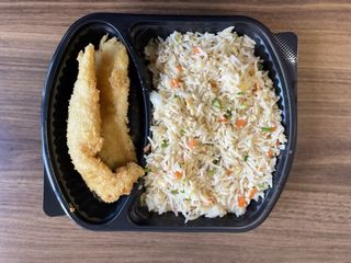 Chicken Tempura +Fried Rice with Egg