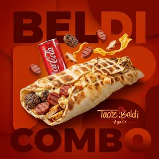Menu Combo Beldi Mixte Royal + Coca-Cola