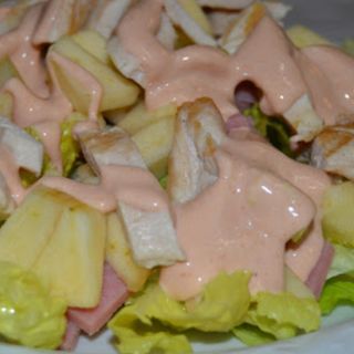 ensalada de pollo