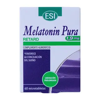 Melatonina Pura Retard (1,9 Mg., 60 Micro Tabletas)