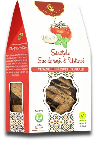 Sărățele suc de roșii & usturoi 