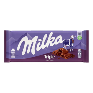 Milka chocolate triple (100 g.)