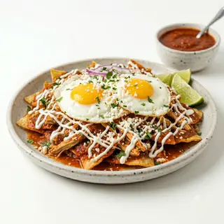 Chilaquiles Rojas (Picante)