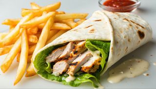 Chicken gill wrap