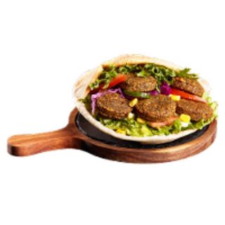Falafel pita.