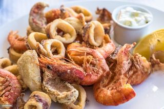 Fritto misto di mare 1 pers  350g