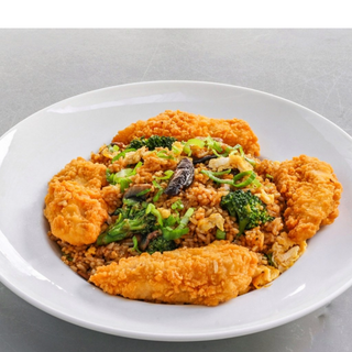 Wok de massa com crispy frango(4un)