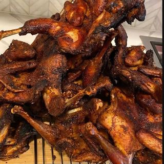 Grilled guinea fowl - full