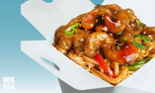 ატრია კრევეტით ტერიაკის სოუსში