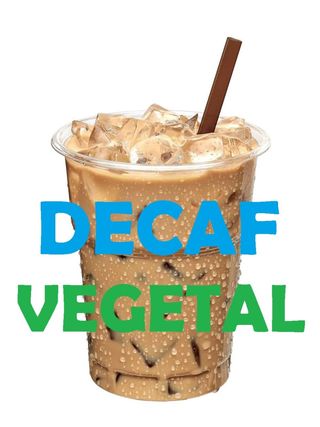 ICED COFFE DECAF VEGGIE