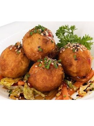 12c. Takoyaki-bolitas de pulpo (4 uds.)