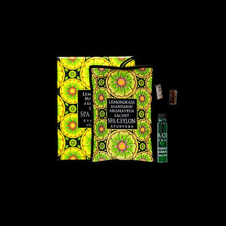 Lemongrass mandarin - saculet aromaveda