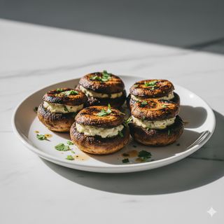 Tandoori mushrooms