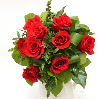 Buchet 9 trandafiri rosii