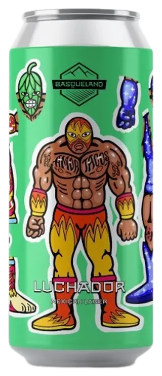 Luchador Basqueland Brewing Lata 44 cl.