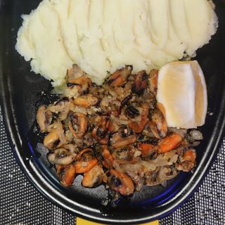 Мидии Жареные/Fried mussels// შემწვარი მიდიები /жарнн.мидии