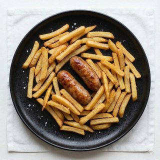 Pork Sausage Special With 1/2 Chips