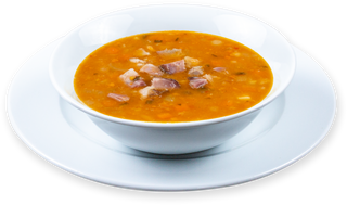 Ciorba de fasole cu ciolan