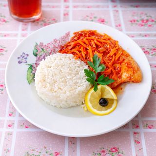 Телапия под маринадом