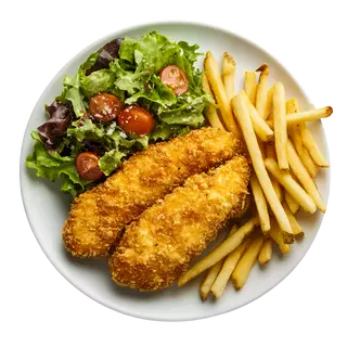 Plat Escalope Pané
