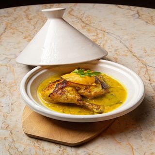 Tajine Poulet Au Citron Confit