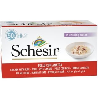 SCHESIR Konzerva za mačke multipack, pileći file s pačetinom, 6x50g (KOD AGD1064141)