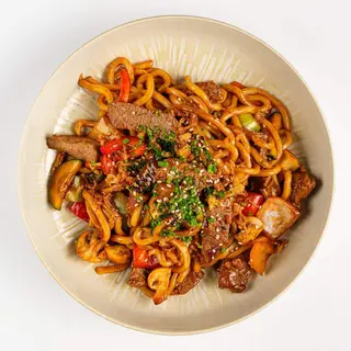 Beef Stir Fry + Coca-Cola 500 ml