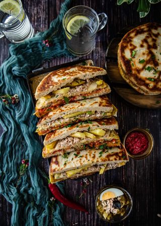 Chapati Double Omelette