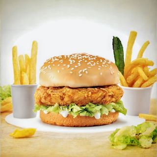 Пилешки бургер (400гр)